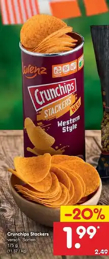 Netto Marken-Discount Lorenz crunchips stackers western style Angebot