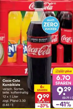 Netto Marken-Discount Coca-cola kombikiste Angebot