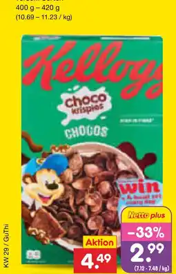 Netto Marken-Discount Kellogg's chocos Angebot