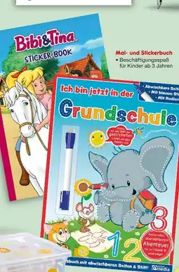 Netto Marken-Discount Bibi & tina mal- und stickerbuch Angebot