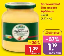 Netto Marken-Discount Spreewaldhof das andere apfelmus Angebot