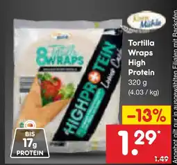 Netto Marken-Discount Tortilla wraps high protein Angebot