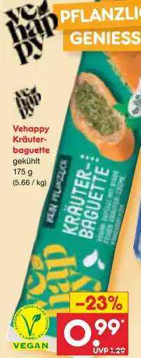 Netto Marken-Discount Vehappy kräuterbaguette Angebot