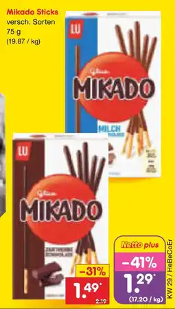 Netto Marken-Discount Lu mikado sticks Angebot