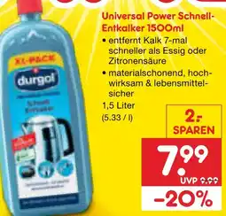 Netto Marken-Discount Universal power schnell-entkalker Angebot