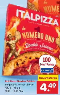Netto Marken-Discount Ital pizza golden edition Angebot