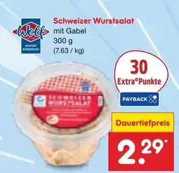 Netto Marken-Discount Wolf schweizer wurstsalat Angebot