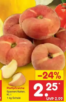 Netto Marken-Discount Plattpfirsiche Angebot