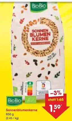 Netto Marken-Discount Biobio sonnenblumenkerne Angebot