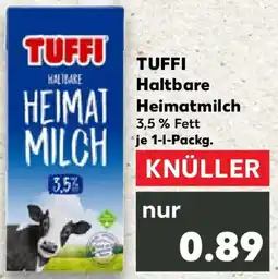 Kaufland Tuffi Haltbare Heimatmilch Angebot