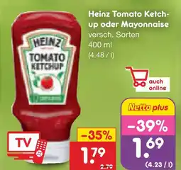 Netto Marken-Discount Heinz tomato ketchup Angebot