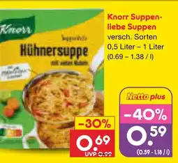 Netto Marken-Discount Knorr suppenliebe suppen Angebot