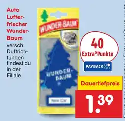 Netto Marken-Discount Wunder-baum auto lufterfrischer Angebot