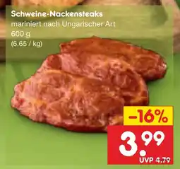 Netto Marken-Discount Schweine-nackensteaks Angebot