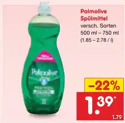 Netto Marken-Discount Palmolive spülmittel Angebot