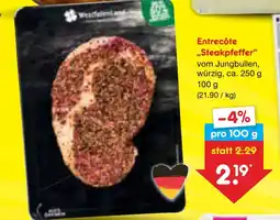Netto Marken-Discount Entrecôte „steakpfeffer“ Angebot