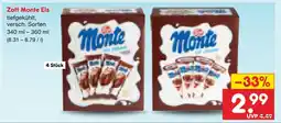 Netto Marken-Discount Zott monte eis Angebot