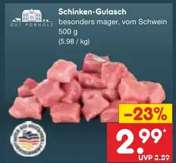 Netto Marken-Discount Gut ponholz schinken-gulasch Angebot