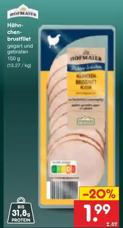 Netto Marken-Discount Hofmaier hähnchenbrustfilet Angebot