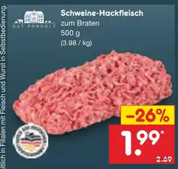 Netto Marken-Discount Gut ponholz schweine-hackfleisch Angebot