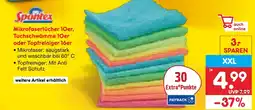 Netto Marken-Discount Spantex mikrofasertücher 10er, tuchschwämme 10er oder topfreiniger 16er Angebot