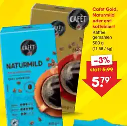 Netto Marken-Discount Cafet naturmild Angebot