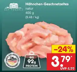 Netto Marken-Discount Gut ponholz hähnchen-geschnetzeltes Angebot