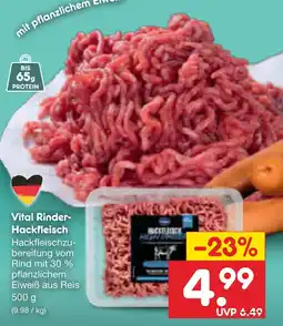 Netto Marken-Discount Vital rinder-hackfleisch Angebot