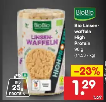 Netto Marken-Discount Biobio linsenwaffeln high protein Angebot