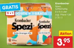 Netto Marken-Discount Krombacher spezi Angebot