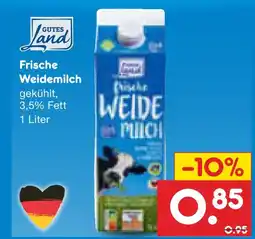 Netto Marken-Discount Gutes land frische weidemilch Angebot