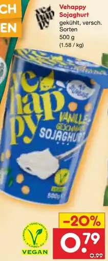 Netto Marken-Discount Vehappy sojaghurt Angebot