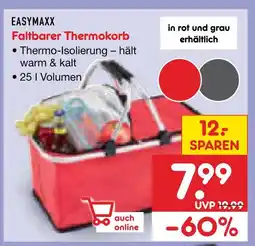 Netto Marken-Discount Easymaxx faltbarer thermokorb Angebot