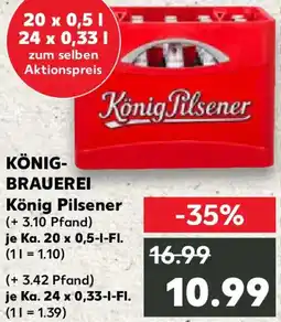 Kaufland König-brauerei König Pilsener Angebot