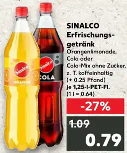 Kaufland Sinalco Erfrischungsgetränk Angebot