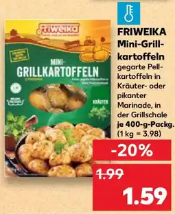 Kaufland Friweika Mini-Grillkartoffeln Angebot