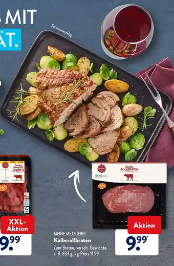 Aldi Süd Meine Metzgerei Kalbsrollbraten Angebot