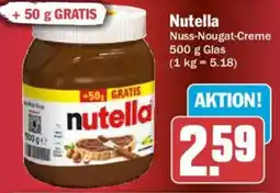 AEZ Nutella Nuss-Nougat-Creme Angebot