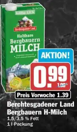 AEZ Berchtesgadener Land Bergbauern H-Milch Angebot