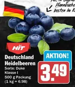 AEZ HIT Deutschland Heidelbeeren Angebot