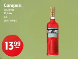 Getränke Hoffmann Campari ital. Bitter Angebot