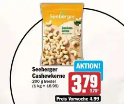 AEZ Seeberger Cashewkerne Angebot