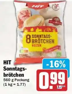 AEZ HIT Sonntags-brötchen Angebot