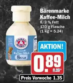 AEZ Bärenmarke Kaffee-Milch Angebot
