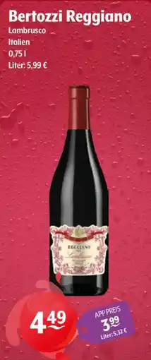 Getränke Hoffmann Bertozzi Reggiano Lambrusco Angebot