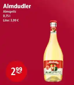 Getränke Hoffmann Almdudler Almspritz Angebot