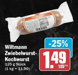 AEZ Wiltmann Zwiebelwurst-Kochwurst Angebot