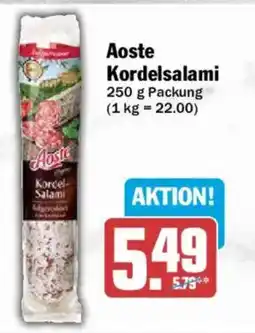 AEZ Aoste Kordelsalami Angebot