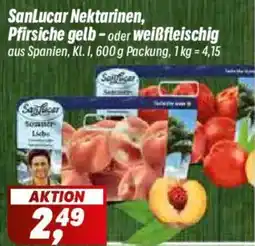 Simmel SanLucar Nektarinen, Pfirsiche gelb- oder weißfleischig Angebot