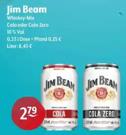 Getränke Hoffmann Jim Beam Whiskey-Mix Angebot
